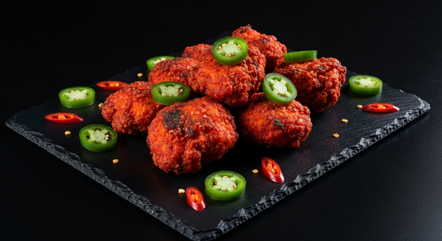 Dangerously Spicy Fried Chicken